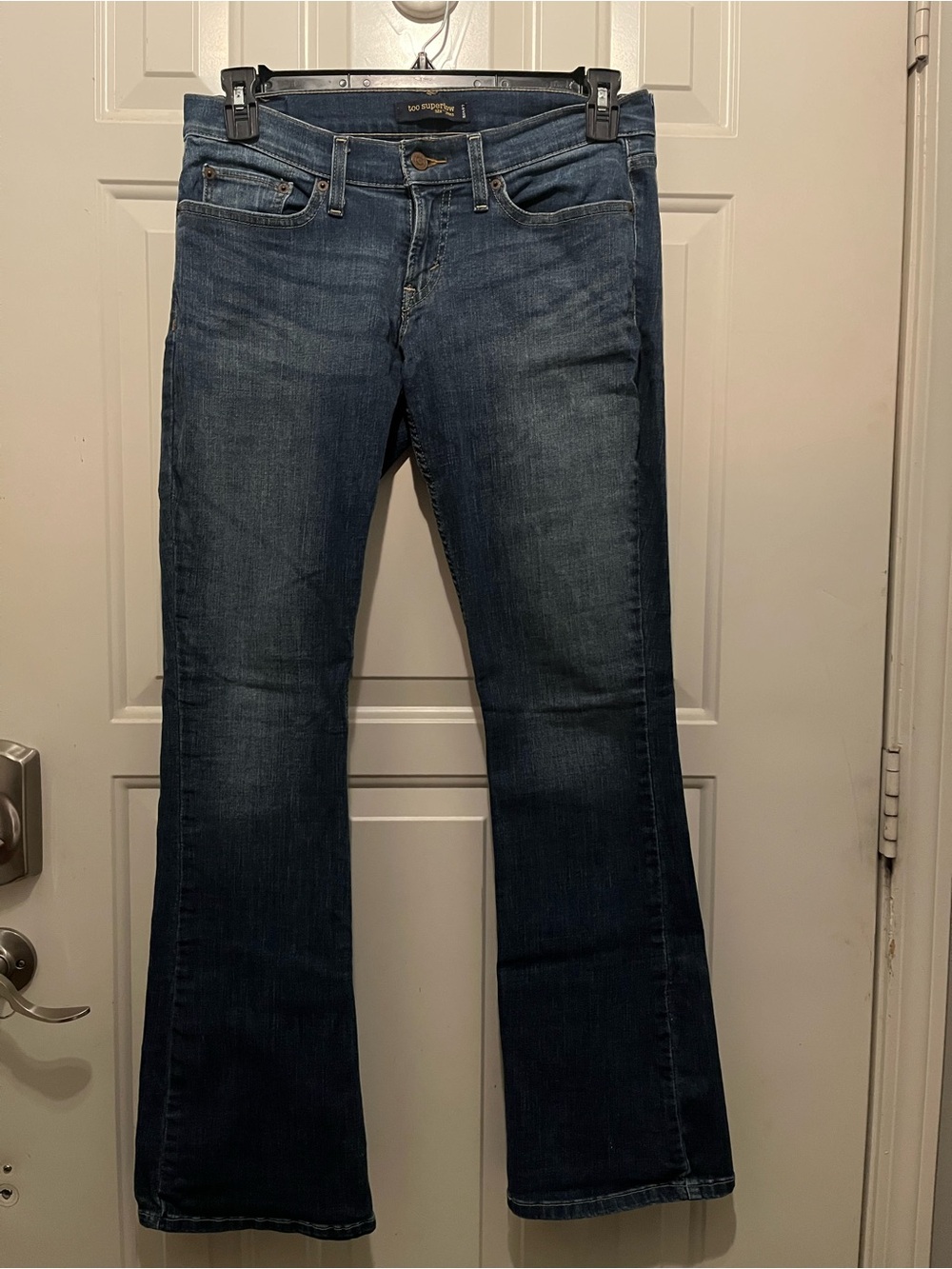 Levi's Dark Blue Flare Jeans EUC!!!